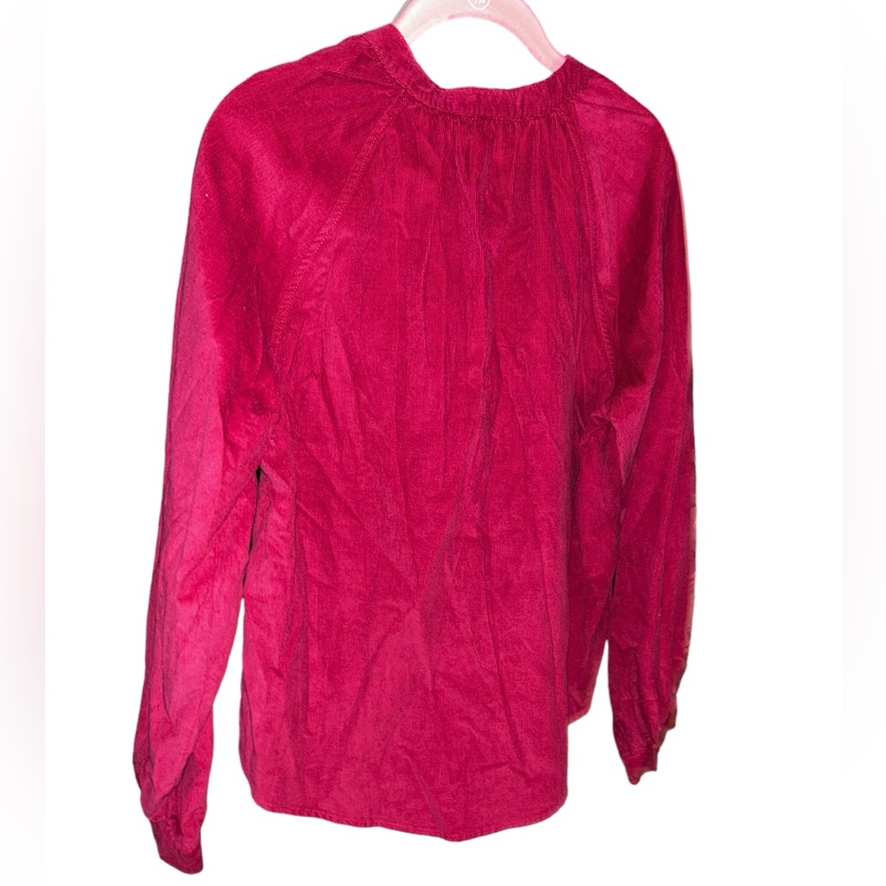 NWT Universal Threads Long Sleeve Corduroy Top - Picture 3 of 6